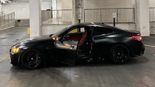 POV DRIVING A FULLY MODIFIED 2025 BMW M4 COMPETITION XDRIVE THROUGH ATLANTA | LOWERING KIT + EXHAUST