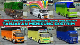 Truck Strength Test on Extreme Winding Climbs - Bus Simulator Indonesia