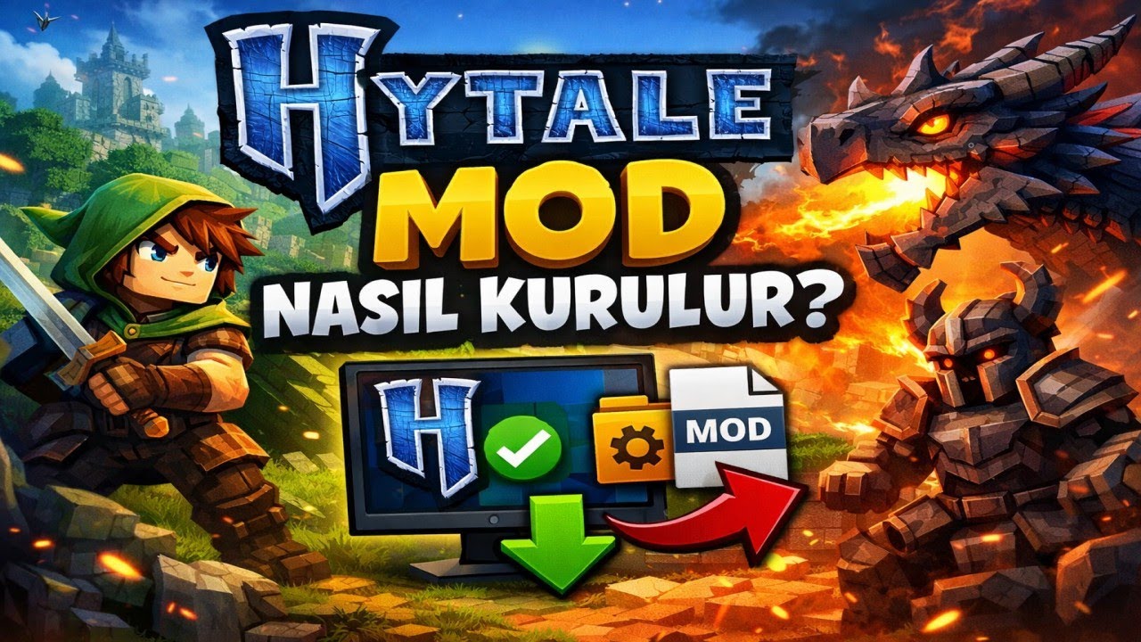 HYTALE MOD NASIL KURULUR? 🛠️ En Kolay ve Detaylı Anlatım (Programsız)