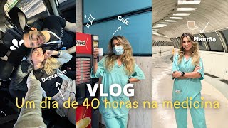 4 am MedVlog| Um dia de mais de 40 horas comigo, com plantão no estágio de cardio| Medicina USP