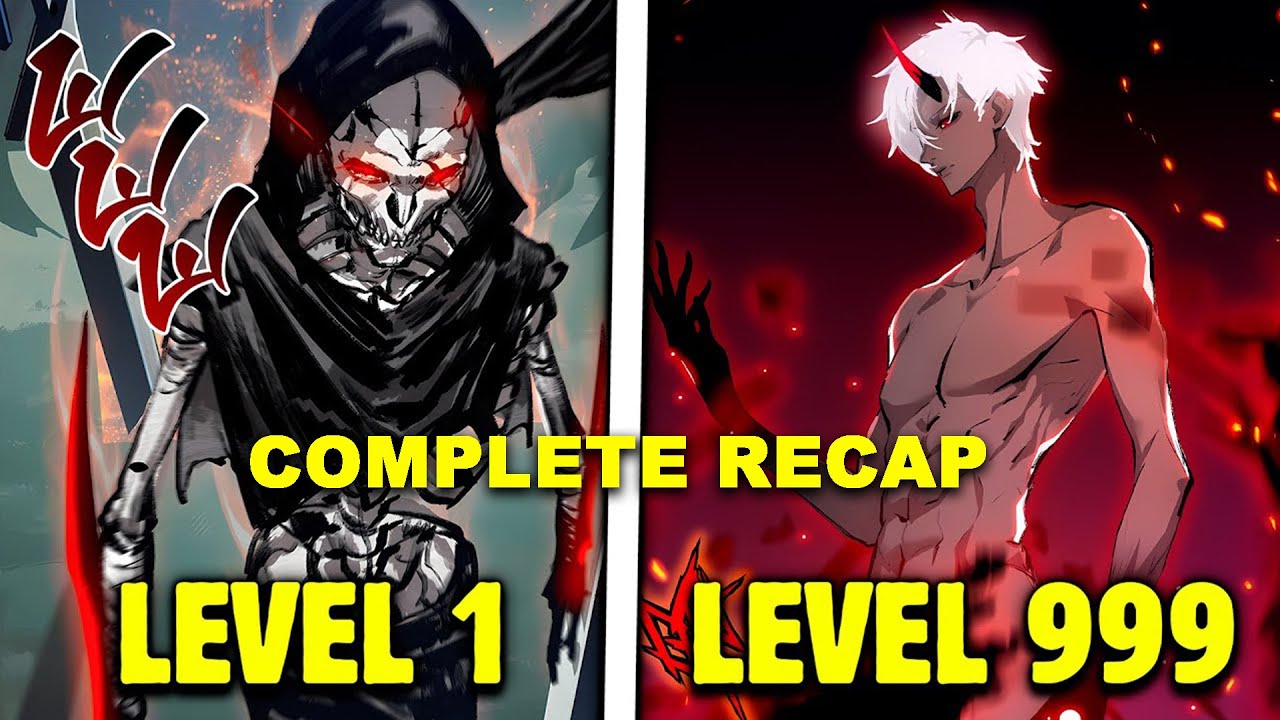 he was reborn as a first level skeleton due to a system error & becomes a deadly boss
