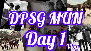 DPSG MUN day 1 vlog | task of photography IPC?|(?model united nations?)