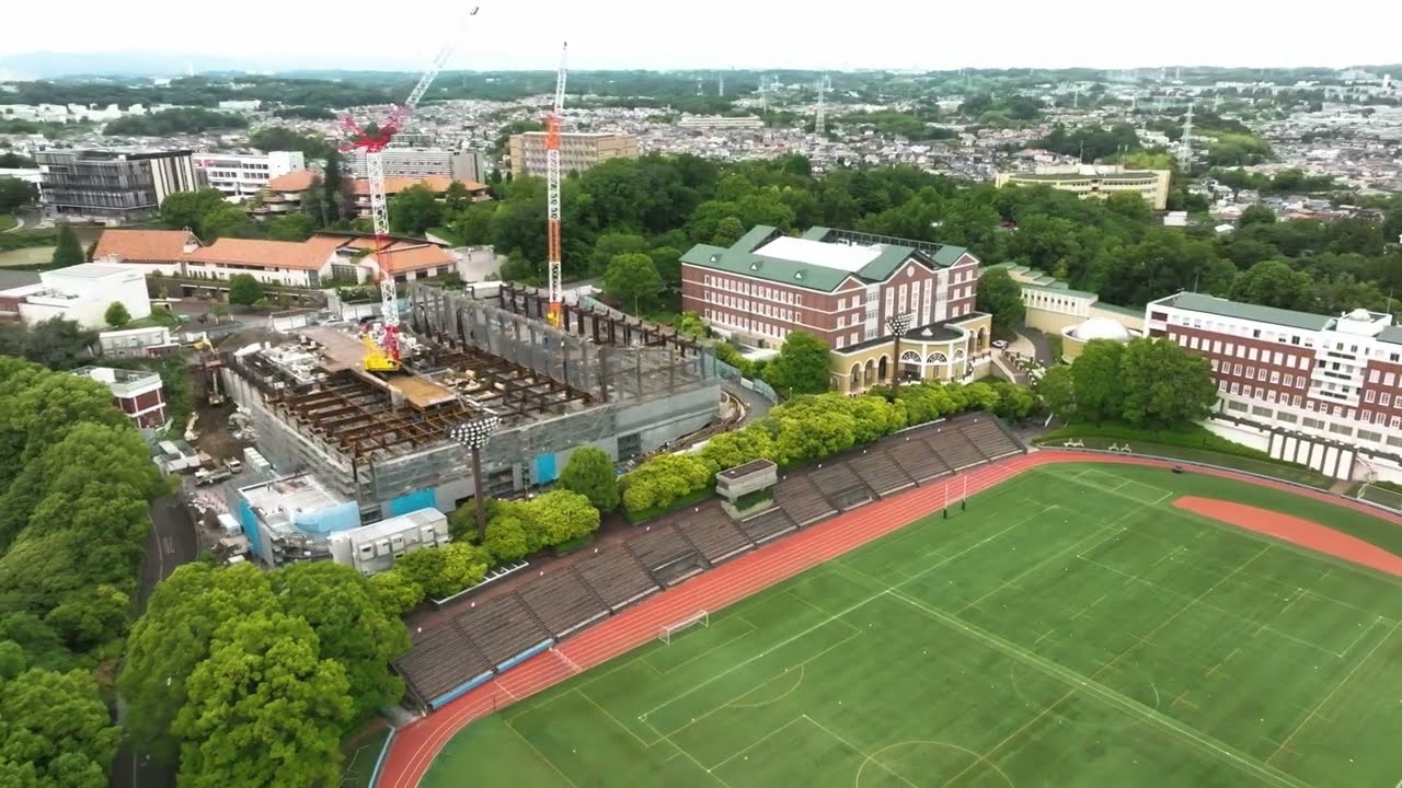 【建設記録】2027年3月、玉川学園に「Sports Center SANITAS」誕生！