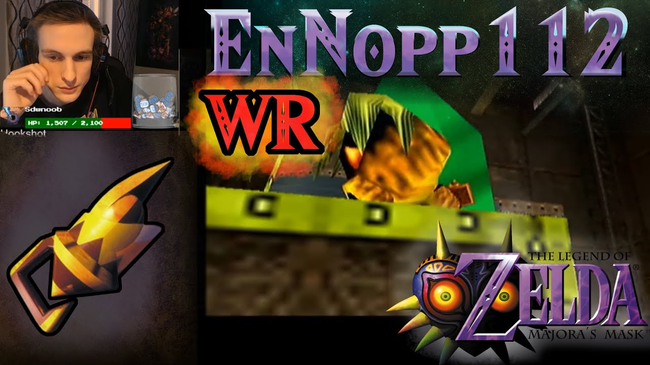 Hookshot in 811.992 [World Record] Majora's Mask Speedrunning YouTube