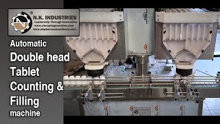 Double head tablet counting and filling machine - nkindustries
