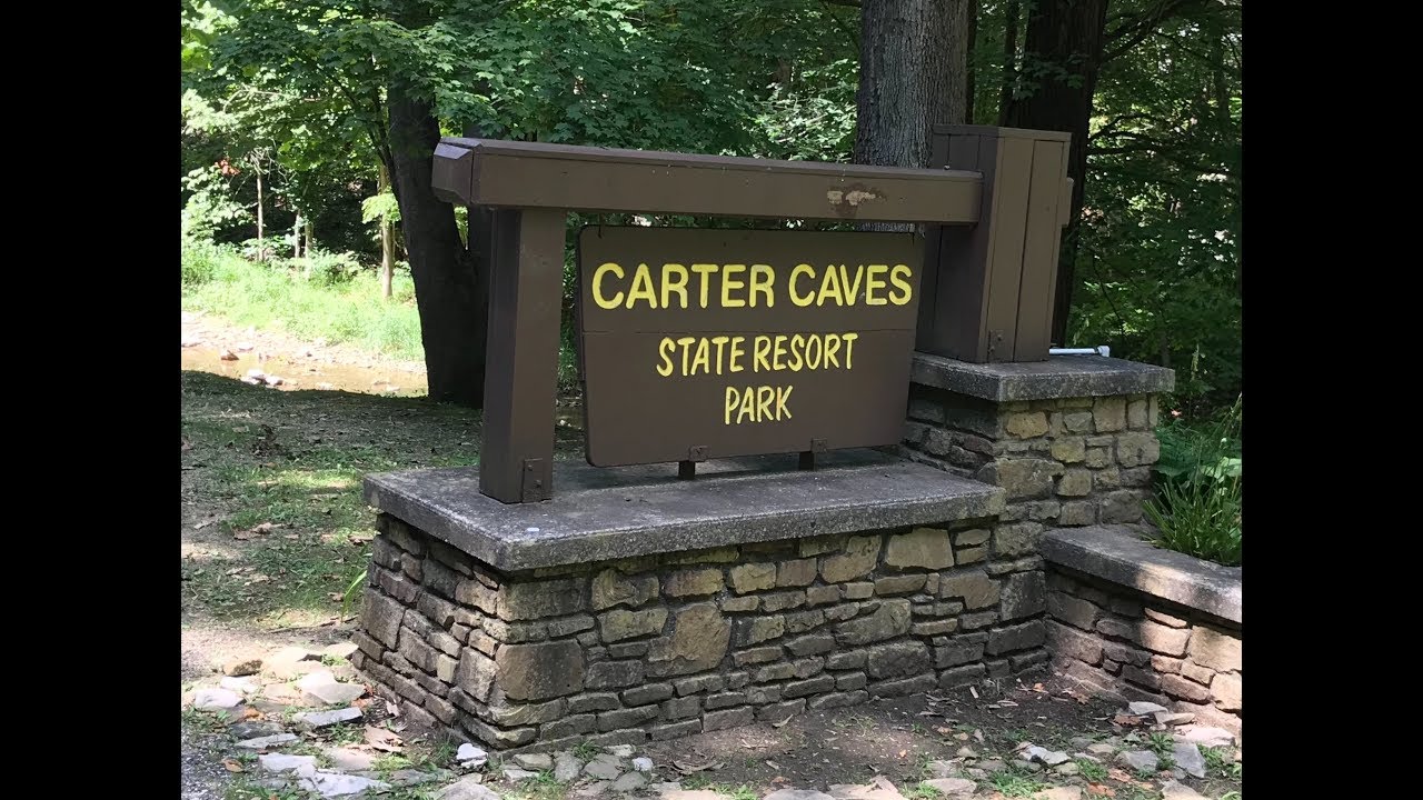 Camping at Carter Caves State Park Olive Hill KY YouTube