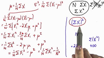 Alternate Formula 5 Solution - Intro to Statistics