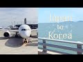 日本語_ 한국입국vlog。3년만에 가족상봉 😭 3年ぶりに韓国に帰ります🇰🇷韓国vlog✨