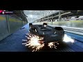 由於馬力過大,導致後空翻,但因為車輛過重,不像a8的電單車,所以…………