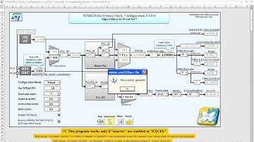 STM32 F-2 Clock Configuration Utility