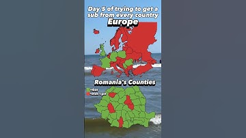 Day 5 of trying to get a sub from every country. #romania #capcut #europe #mapping #geography #short