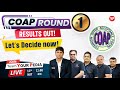 Coap round 1 result out  general discussion yourpedia mentors  live