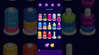 Nut Sort Level 120-122 Solutions | Mobile Puzzle Walkthrough