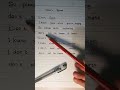 Don't Speak ~ No Doubt lyrics #music #shorts #song #lyrics #handwriting #nostalgix #foryou