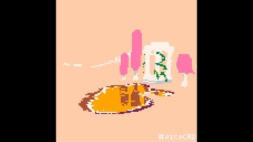 Mythology making of timelapse in #picoCAD