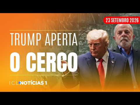 TRUMP REÚNE 14 PAÍSES CONTRA PCC E CV; BRASIL REJEITA - ICL N1 - 23/09/26