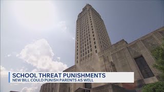 Bill would increase penalties for school threats in Louisiana