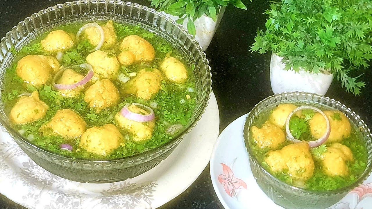  मीठा मीठा खाकर बोर हो गये हो तो 5मिनट में बनाए चटपटे खट्टे हरी धनिया पानी पकौड़े pani pakode recipe