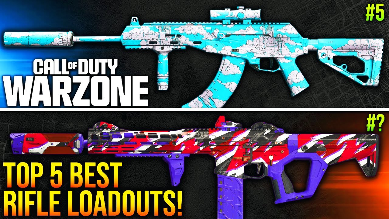 WARZONE: New TOP 5 BEST ASSAULT RIFLE META LOADOUTS After Update! (WARZONE META WEAPONS)