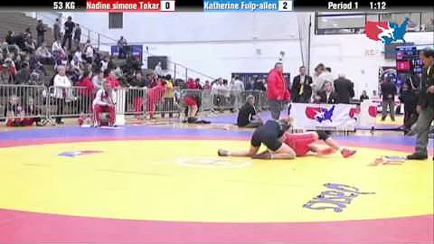 WM 53 KG - Nadine simone Tokar vs. Katherine Fulp-...
