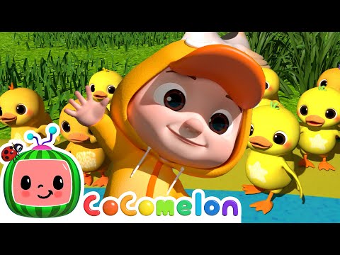 Ten Little Duckies! | CoComelon Furry Friends | Animals for Kids