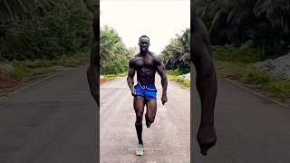African beast ultimate abs workout in the jungle 💪 #shorts #viral #short