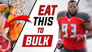 Best Foods To Bulk Up | Grocery Shopping Nutrition Tips For Football Athletes