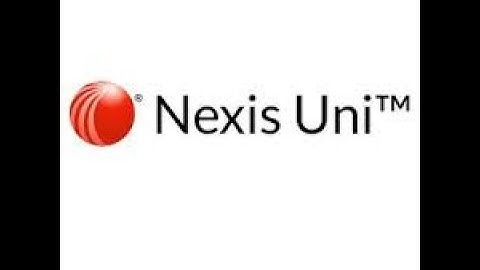 Finding Newspaper Articles using Nexis Uni