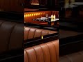 Brown Booths in Restautrant