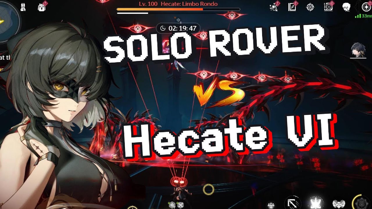Solo Rover(MC Spectro) Vs Hecate VI - NO HIT | Hardest Hologram 2.1 | Wuthering Waves