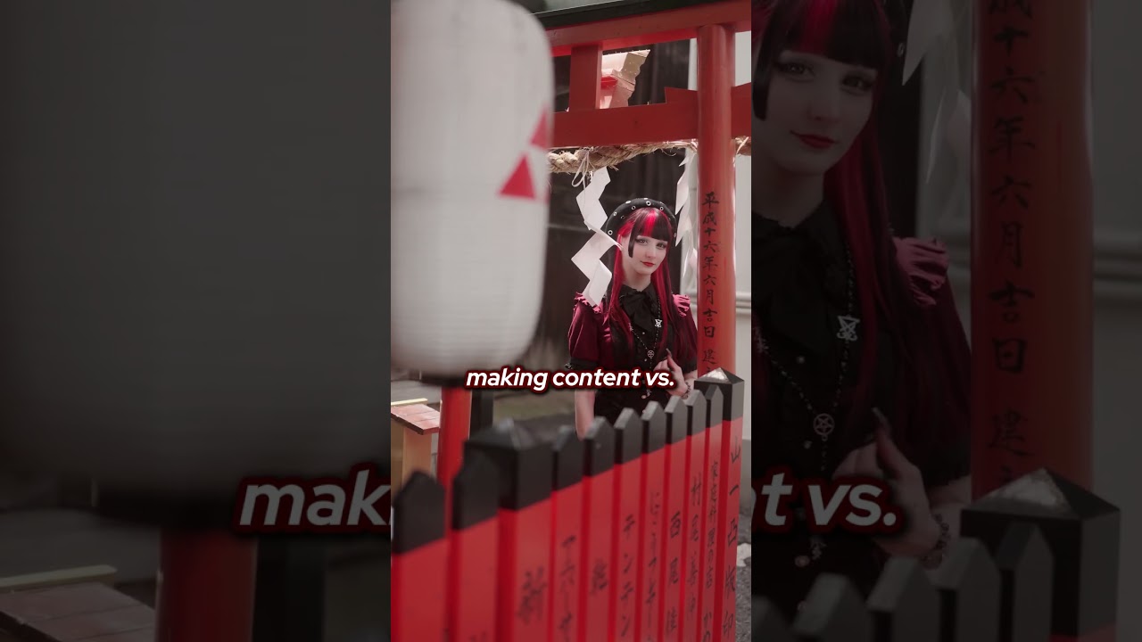 making content vs. 🔥making content🔥