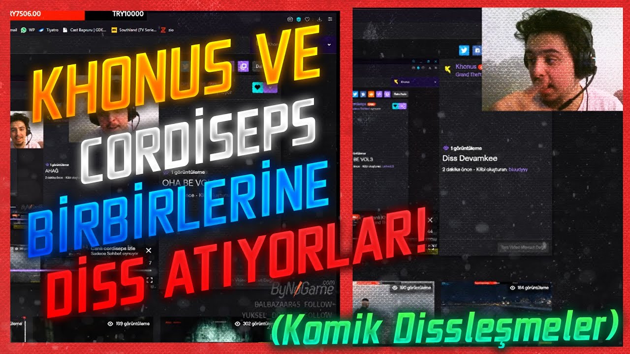 Cordiseps ve Khonus Yayında Dissleşiyor | EightbornV