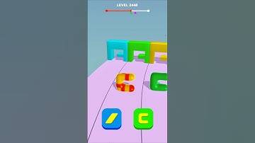 Blob Shifter 3D Level 2448 | Cubic Gaming #shorts #youtubeshorts #gaming