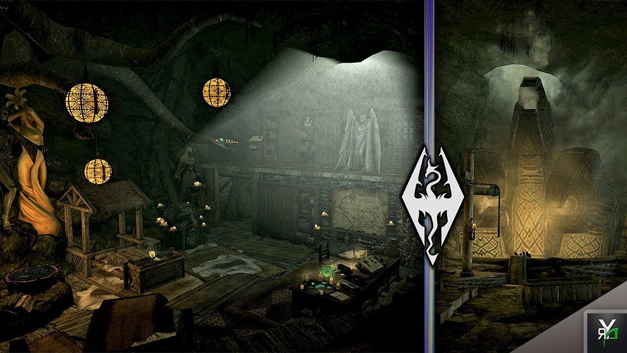 OLD OAK DEN: Player Home!!- Xbox Modded Skyrim Mod Showcase