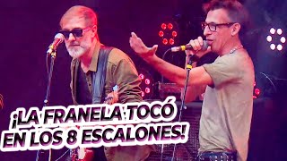 La Franela tocó su éxito "Hacer un puente" en Los 8 escalones de los 3 millones
