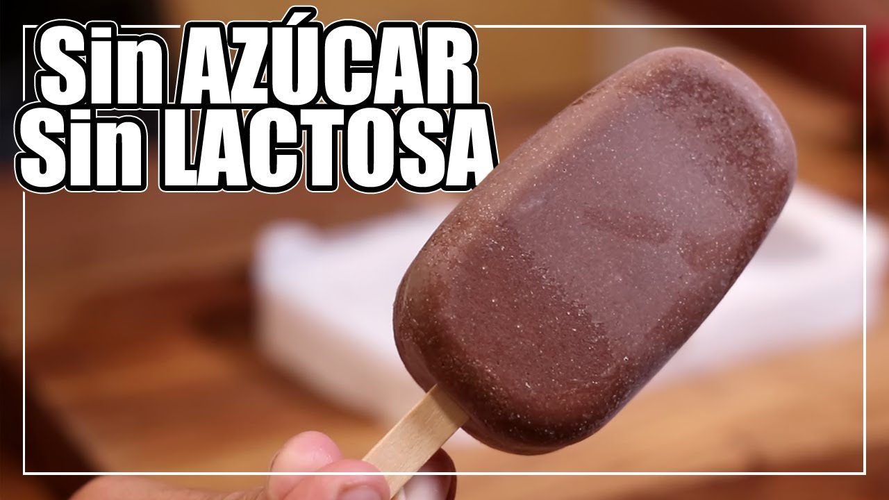 Paletas SALUDABLES de CHOCOLATE, SIN Azúcar Sin Lácteos