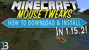 How To Download & Install Mouse Tweaks in Minecraft 1.15.2