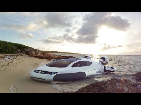 Video: Este Yate De Lujo Viene Con Un Automóvil Anfibio, Aerodeslizador Y Moto De Agua