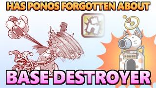 Has PONOS Forgotten about BASE DESTROYER?【The Battle Cats】(Short ver.)