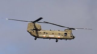 U.S. Army Boeing CH-47F Chinook (G08011) fly by the McMinnville Oregon Airport U.S. Army Boeing CH-47F Chinook (G08011) fly by the McMinnville Oregon Airport