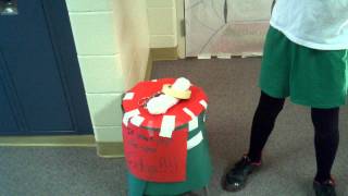 Christmas door decoration contest winner!