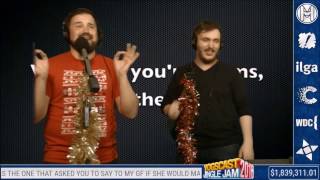 Yogscast Turps, Zylus and Ravs sing: Tenacious D - Beelzeboss