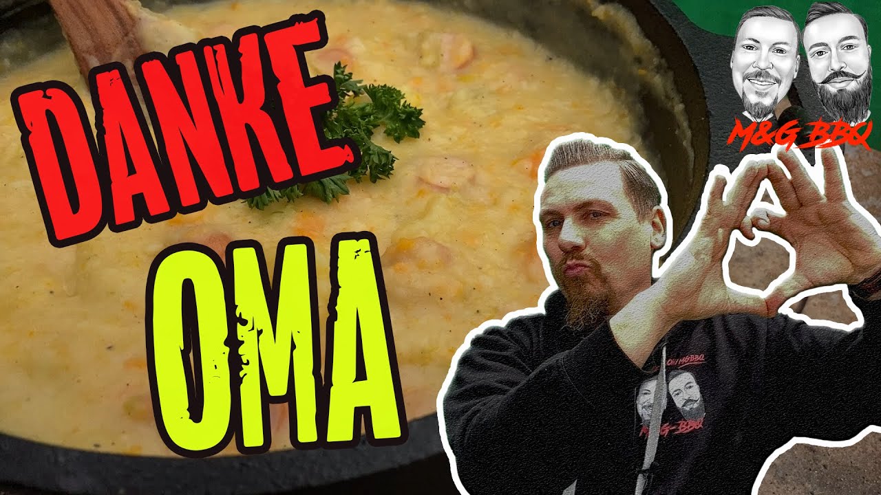 Kartoffelsuppe nach Oma´s Art aus dem Dutchoven - M&G-BBQ