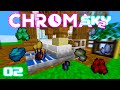 РУДОПРОМЫВОЧНОЕ ДЕЛО! Выживание с модами в Minecraft - Chroma Sky 2 1.16.5
