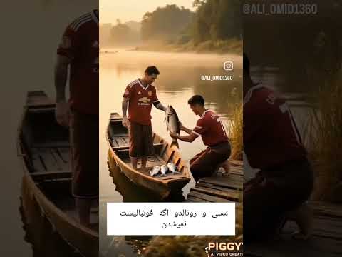 هوش مصنوعی رونالدو و مسی