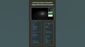 Build a Stunning Galaxy Animation in HTML, CSS & JS – Step by Step!