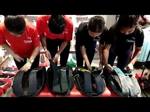 How to display puma backpack