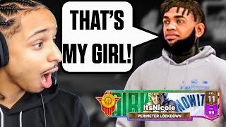 I Made a Girl Mad , & Her Boyfriend Joined… ( NBA 2K22)