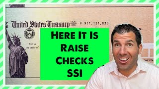 Here It Is: The Plan to Raise SSI Checks  Supplemental Security Income