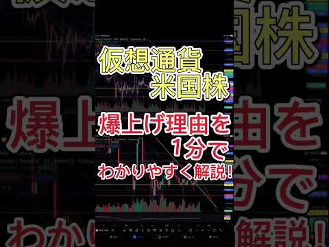 【仮想通貨,米国株】爆上げ理由を1分でわかりやすく解説！FOMC 中間選挙 GAFAM
